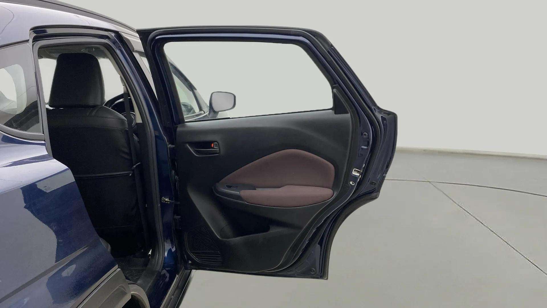 Rear left door interior of a Maruti Suzuki FRONX