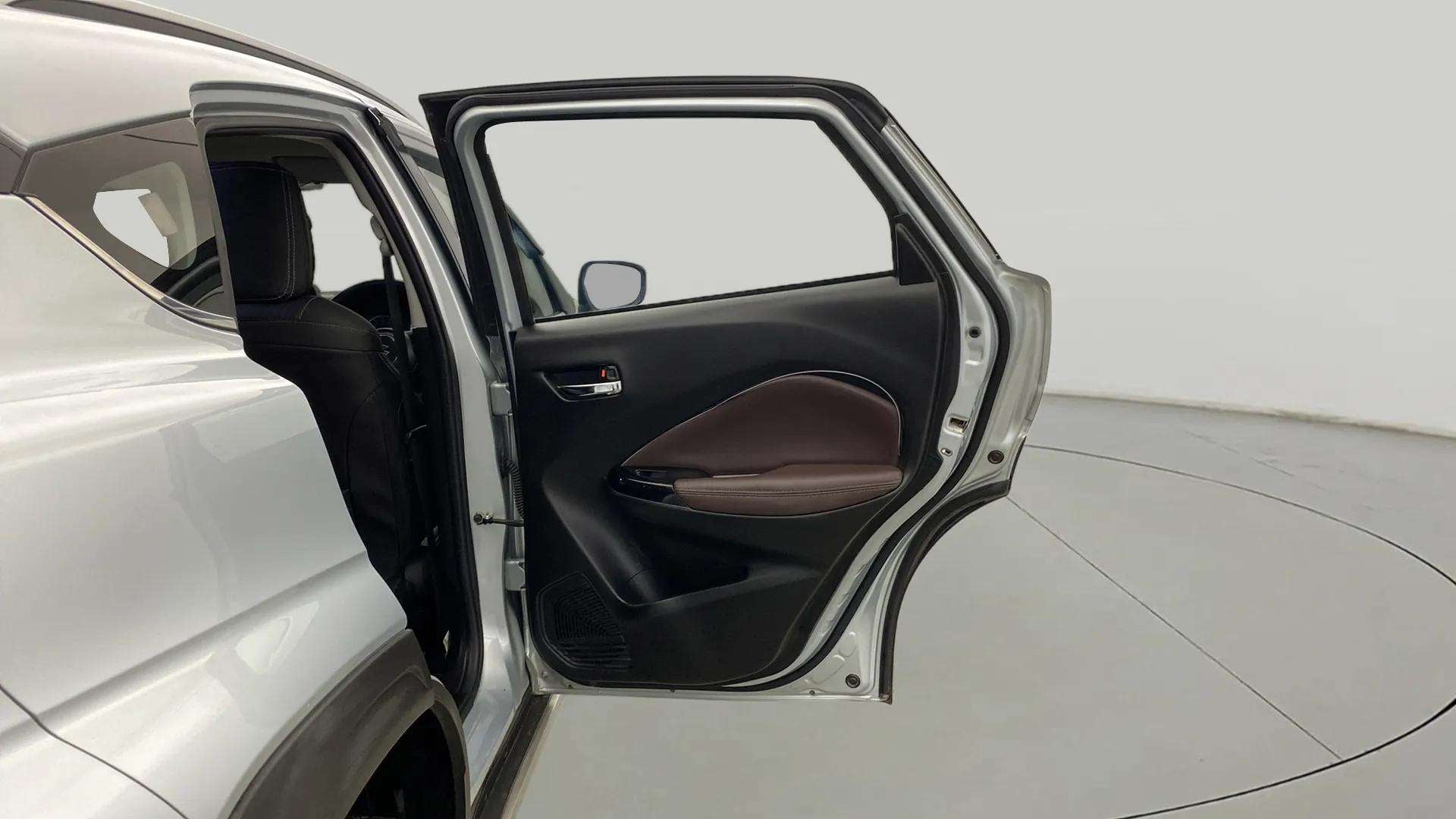 Rear door interior of a Maruti Suzuki FRONX
