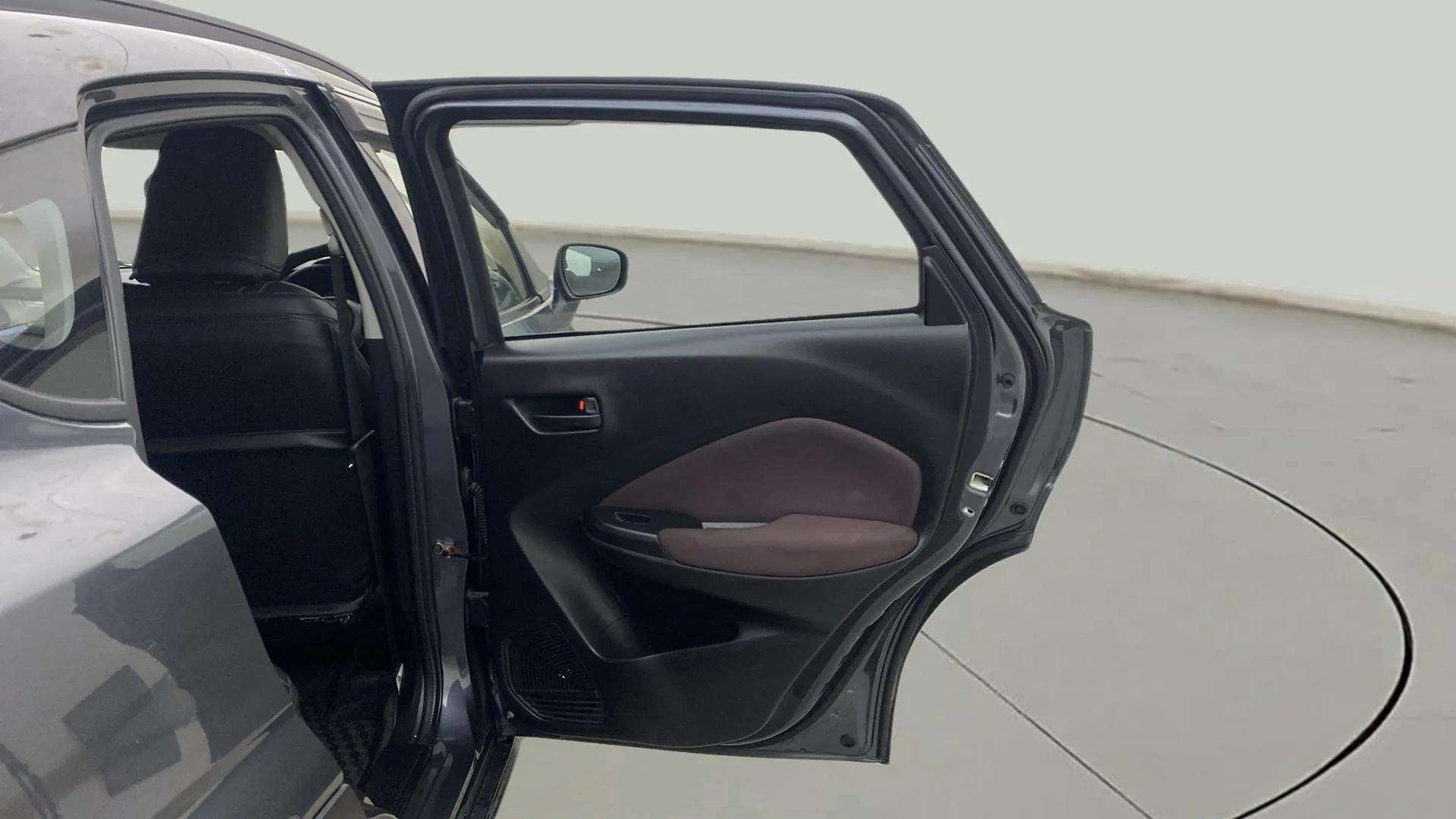 Rear left door interior of a Maruti Suzuki FRONX