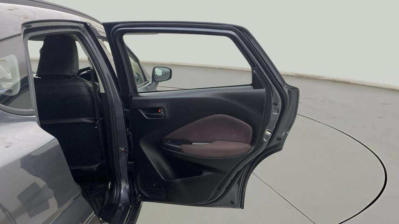 Rear left door interior of a Maruti Suzuki FRONX