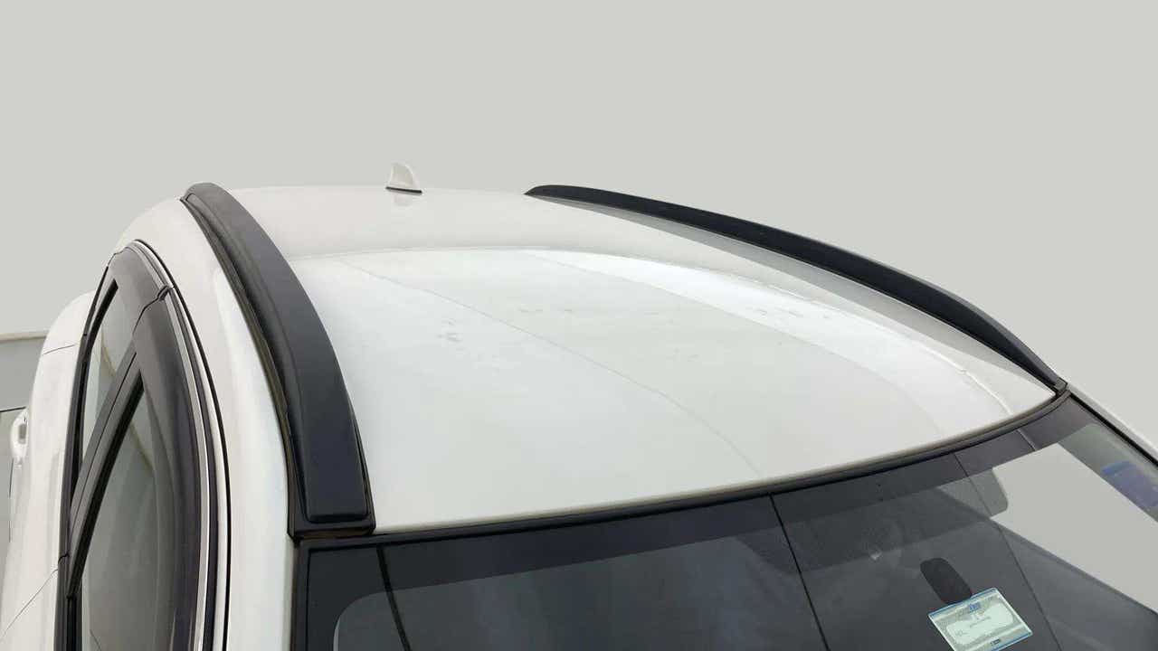 Roof and roof rails view of a Maruti Suzuki FRONX