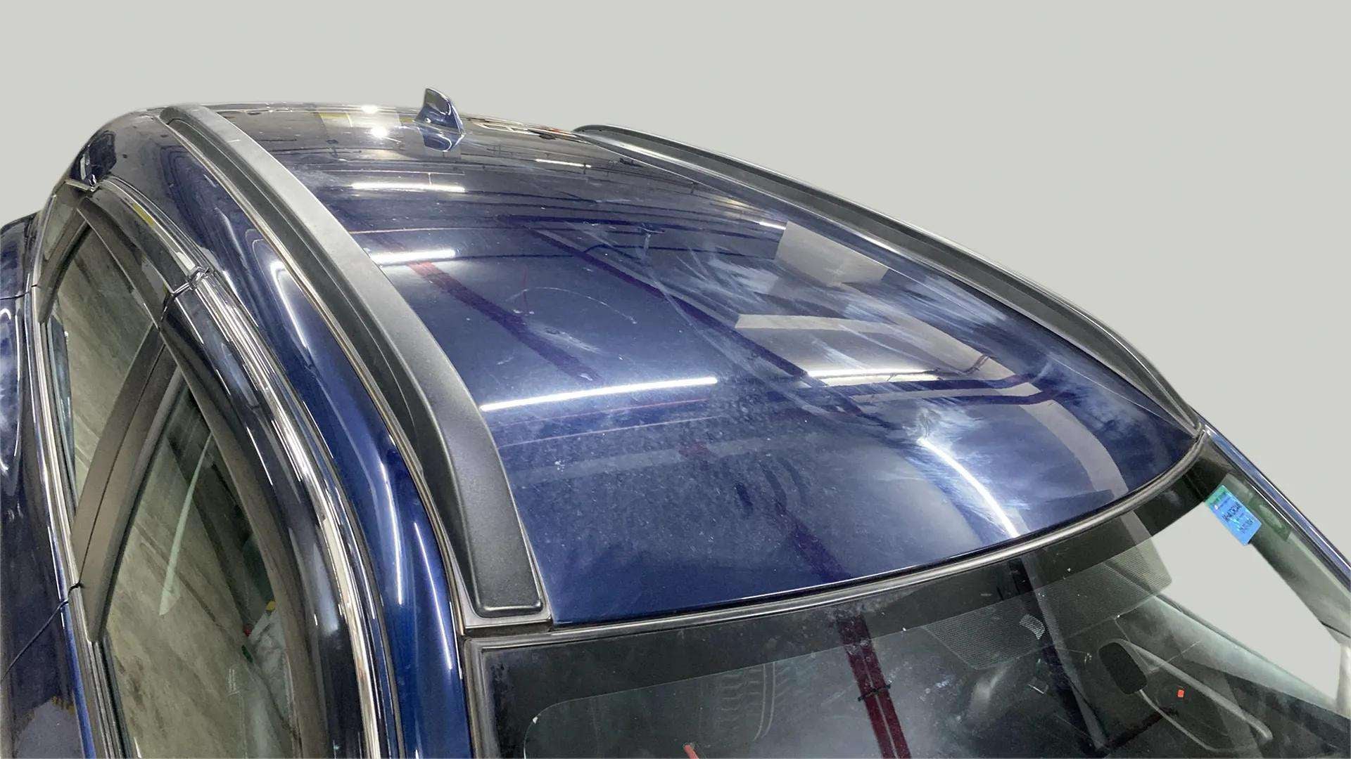 Roof view of a nexa blue Maruti Suzuki FRONX