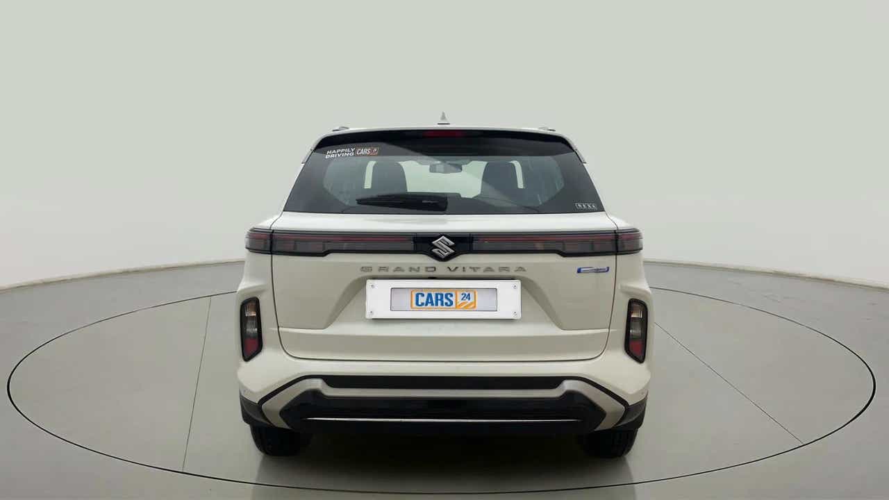 Rear view of a Maruti Suzuki Grand Vitara