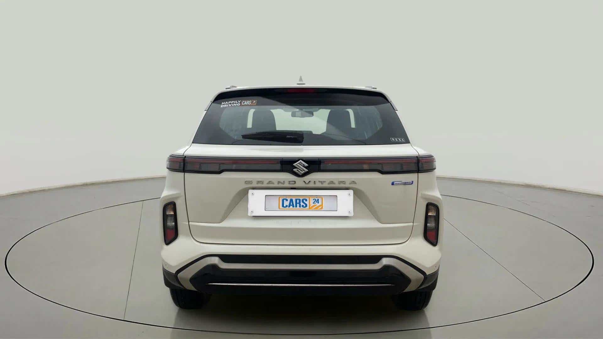 Rear view of a Maruti Suzuki Grand Vitara