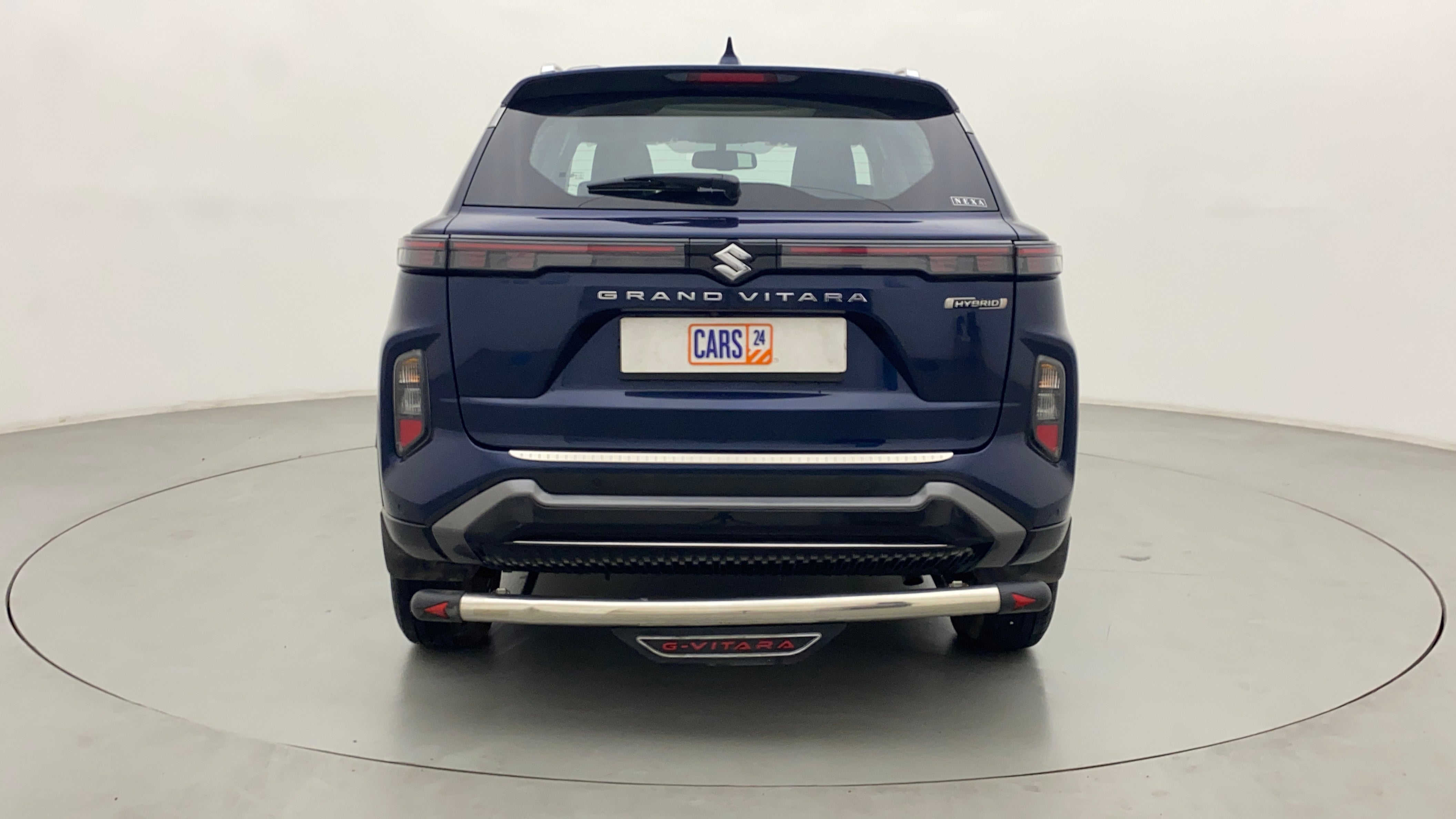 Rear view of a Maruti Suzuki Grand Vitara