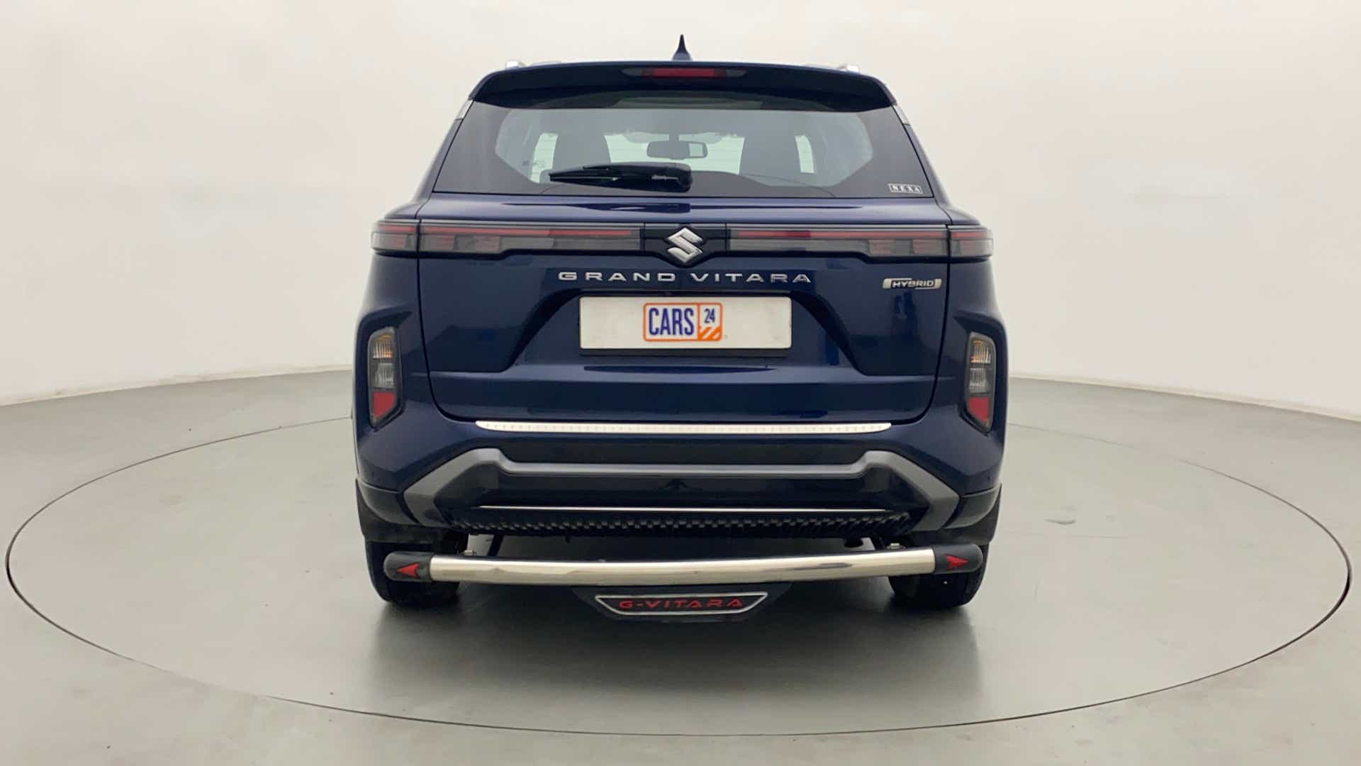 Rear view of a Maruti Suzuki Grand Vitara