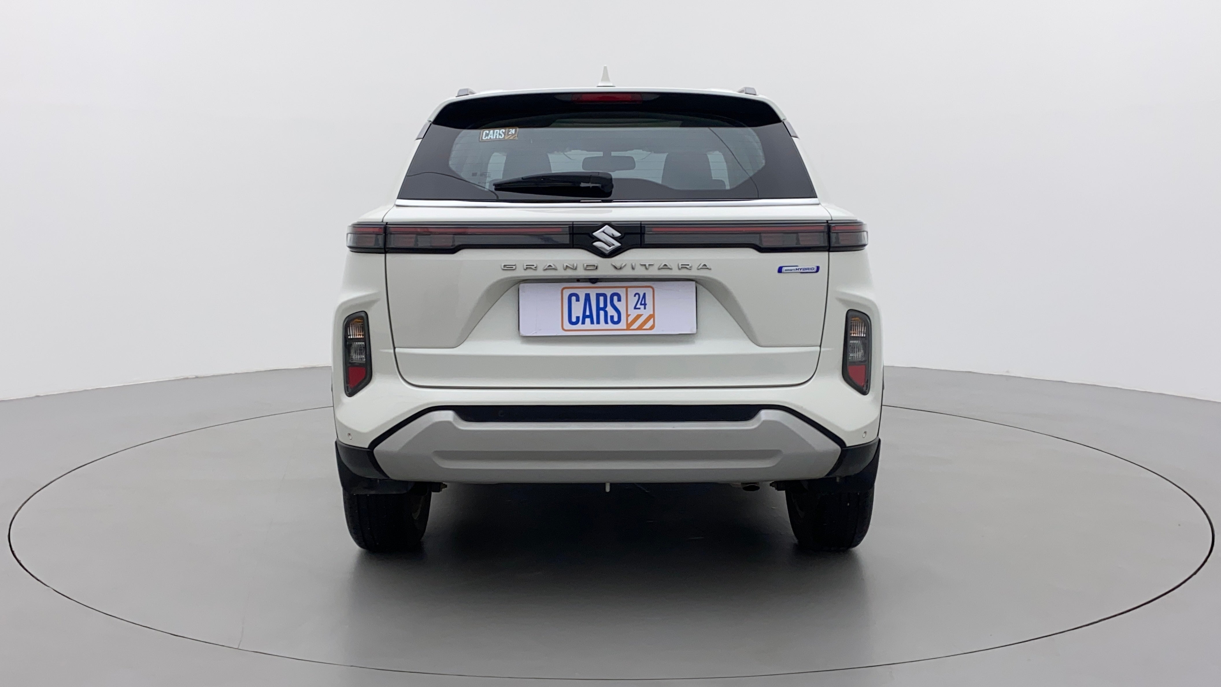 Rear view of a Maruti Suzuki Grand Vitara