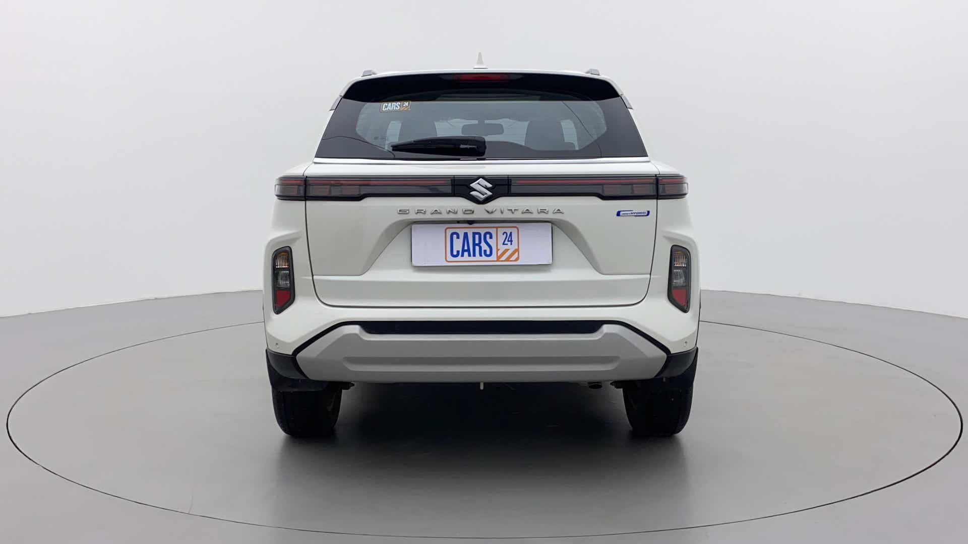 Rear view of a Maruti Suzuki Grand Vitara