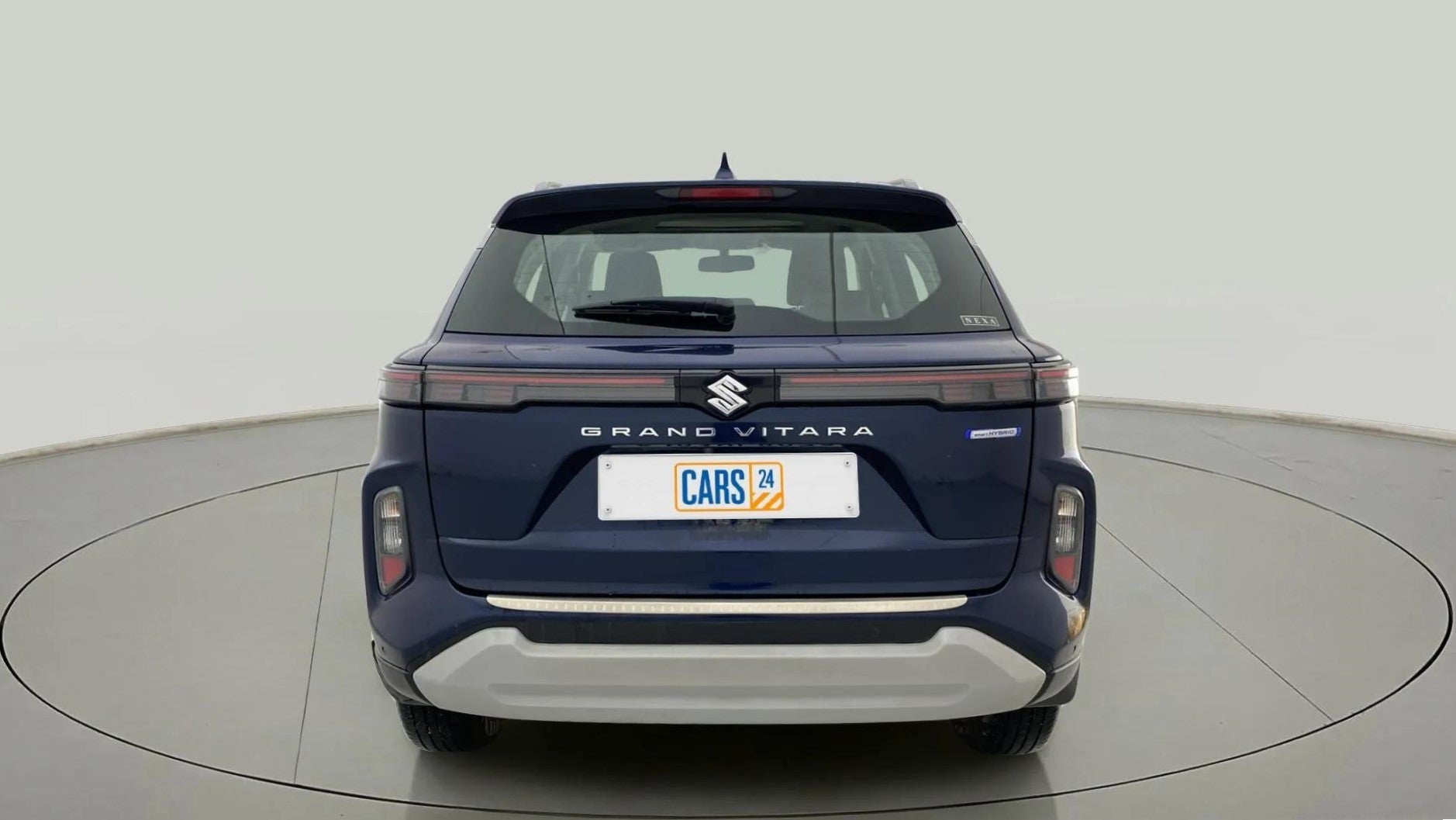 Rear view of a Maruti Suzuki Grand Vitara