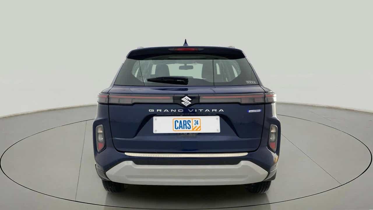 Rear view of a Maruti Suzuki Grand Vitara