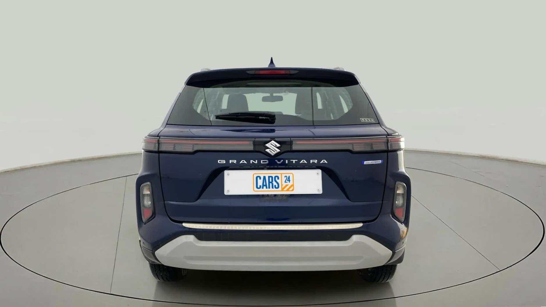 Rear view of a Maruti Suzuki Grand Vitara
