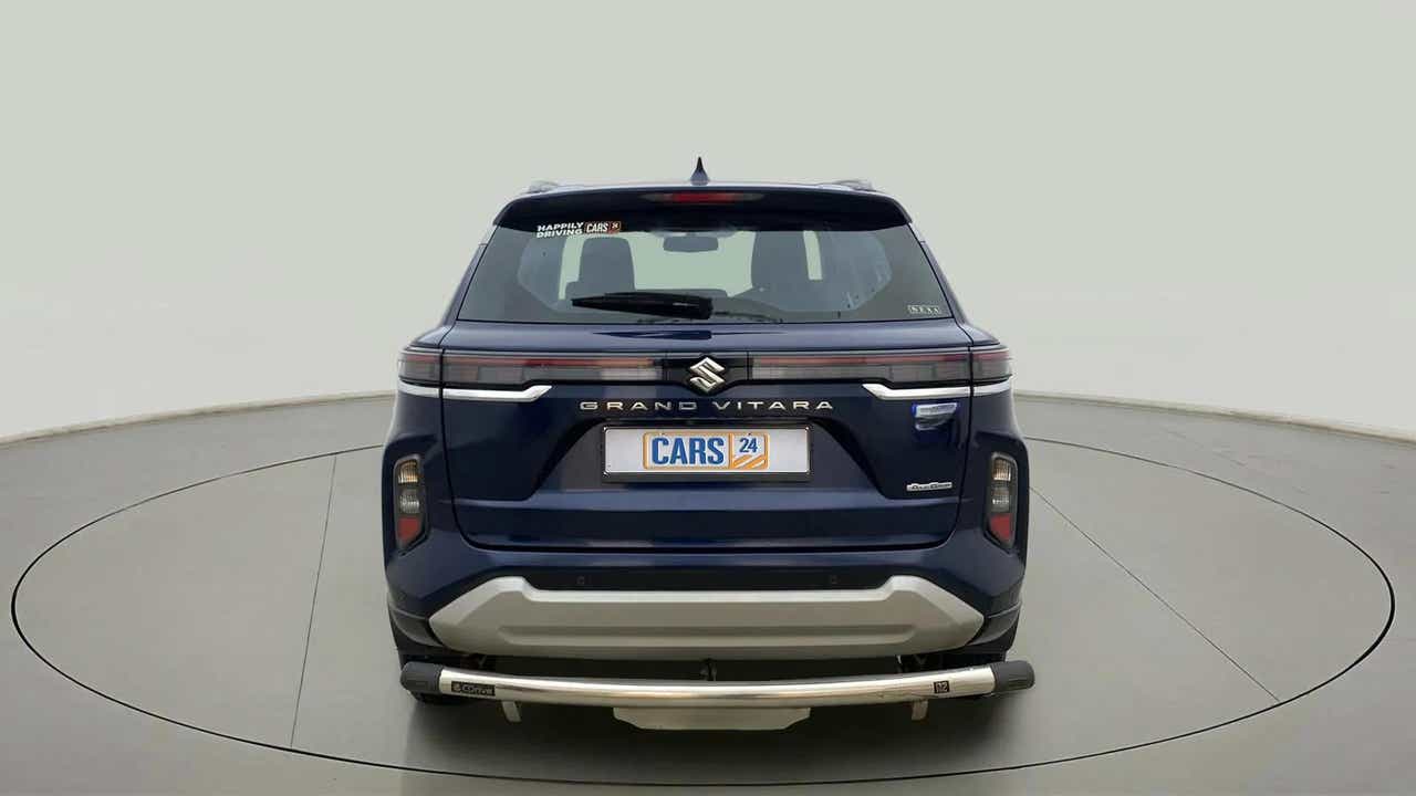 Rear view of a Maruti Suzuki Grand Vitara