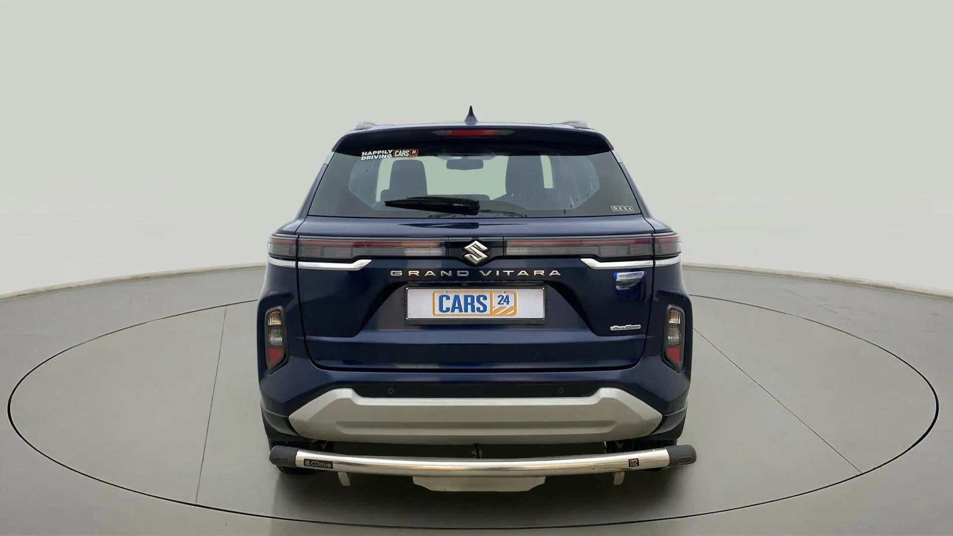 Rear view of a Maruti Suzuki Grand Vitara