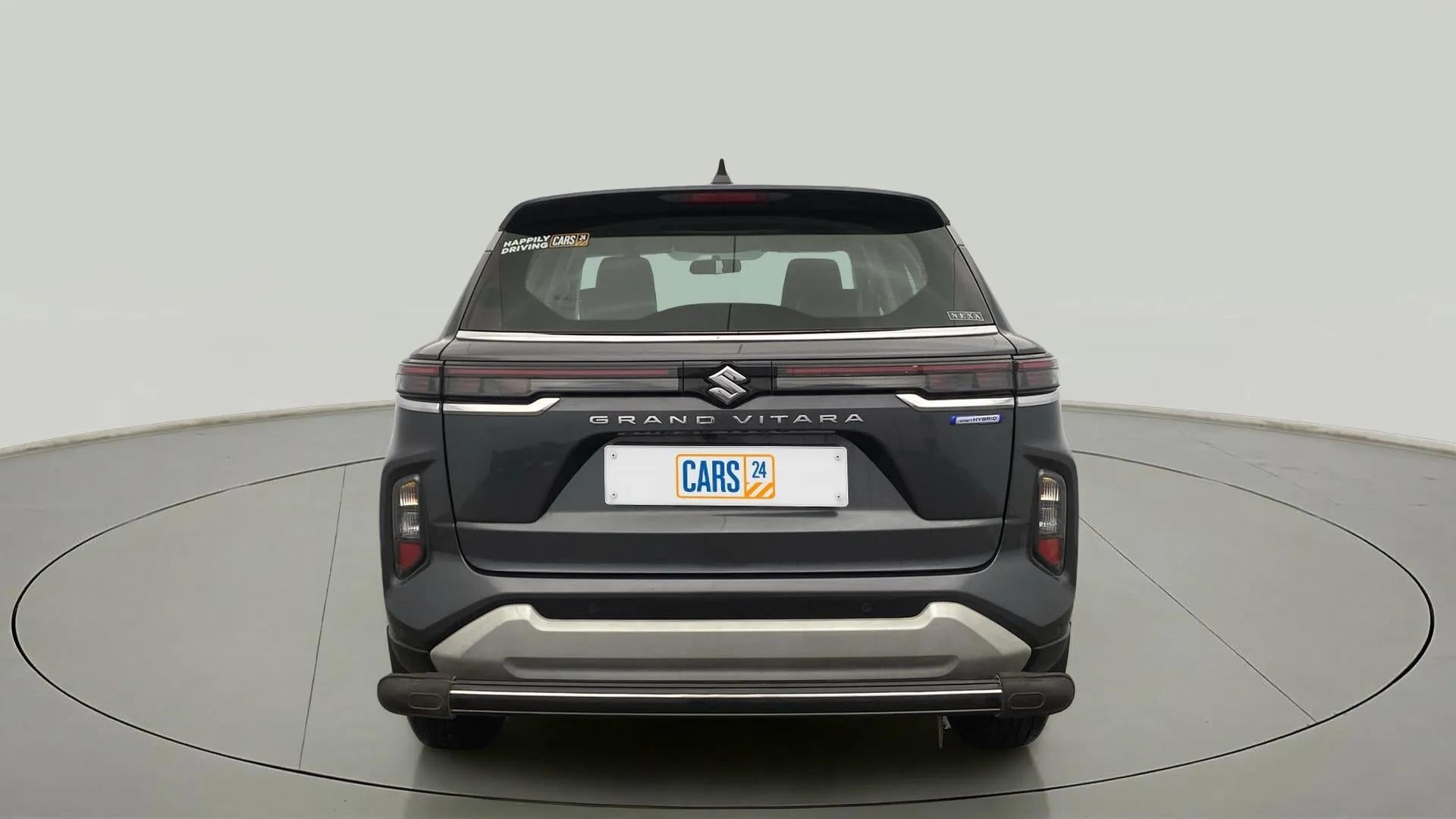 Rear view of a Maruti Suzuki Grand Vitara