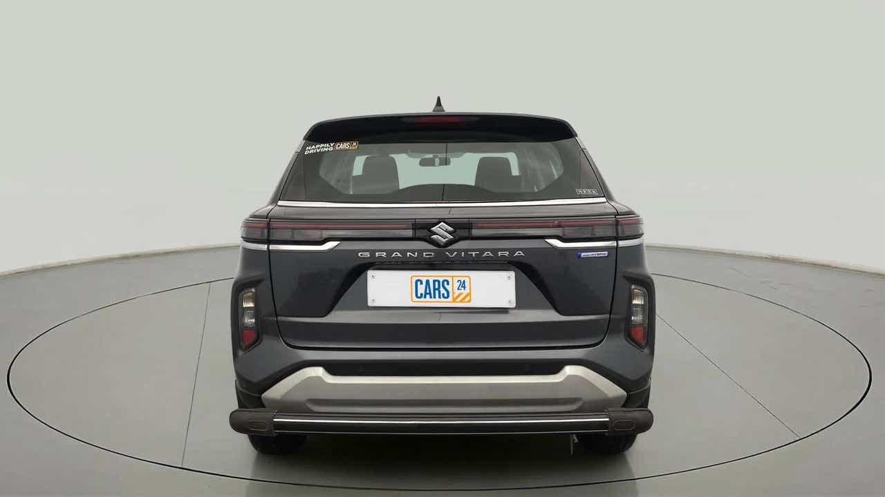 Rear view of a Maruti Suzuki Grand Vitara