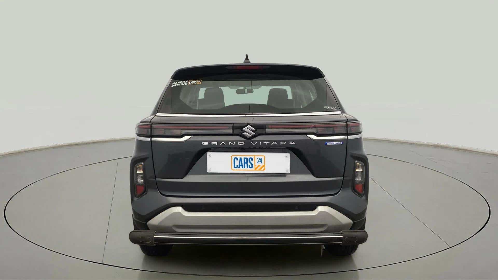 Rear view of a Maruti Suzuki Grand Vitara