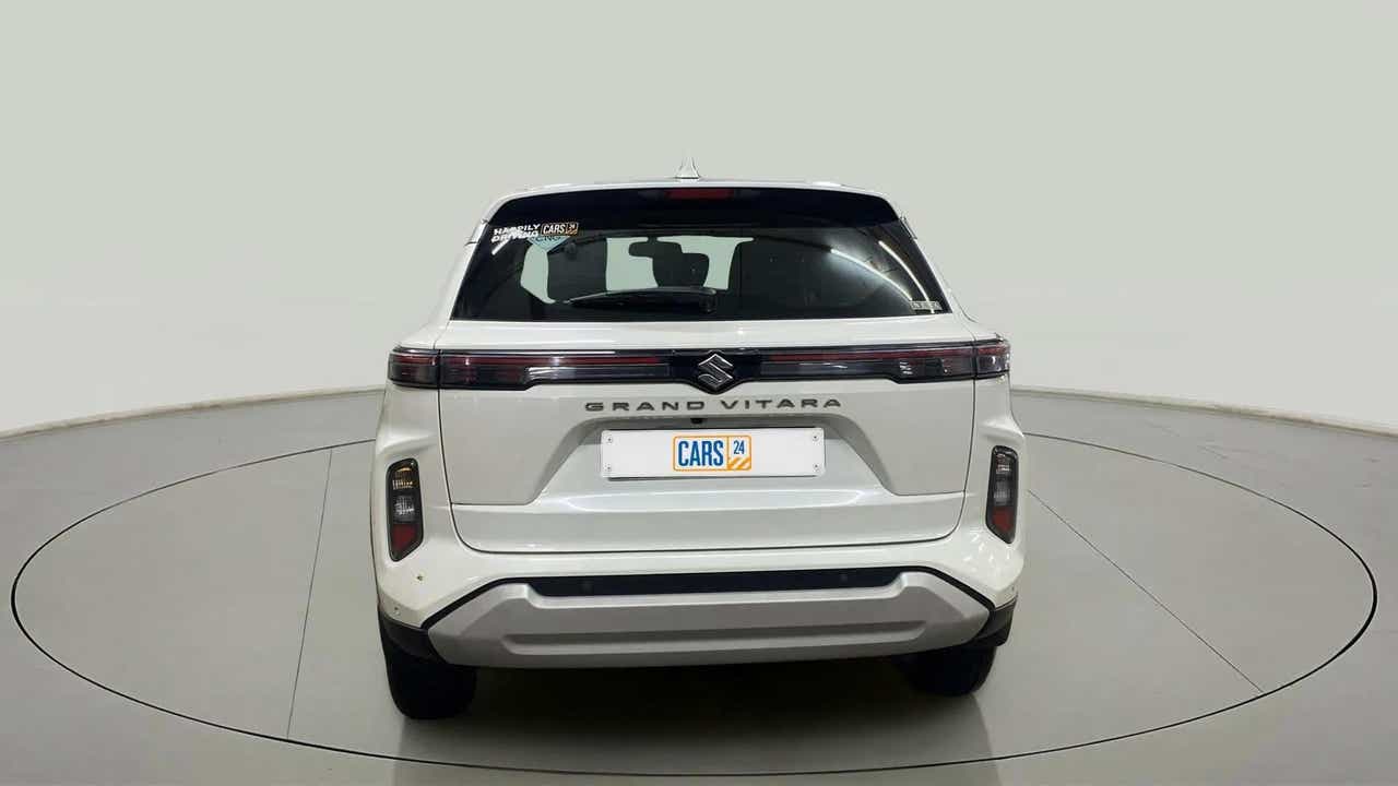 Rear view of a Maruti Suzuki Grand Vitara