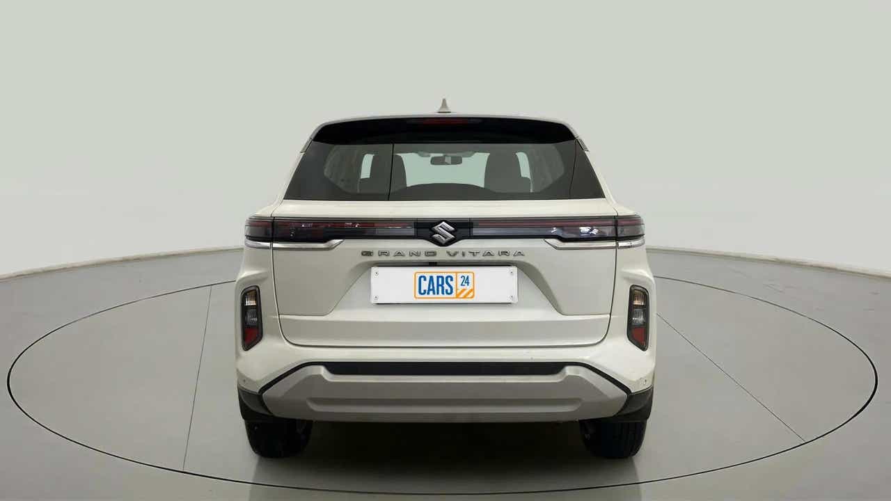 Rear view of a Maruti Suzuki Grand Vitara