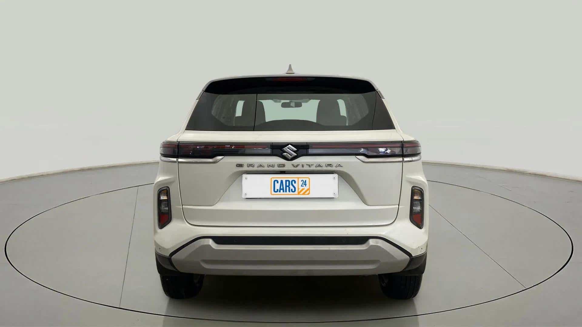 Rear view of a Maruti Suzuki Grand Vitara