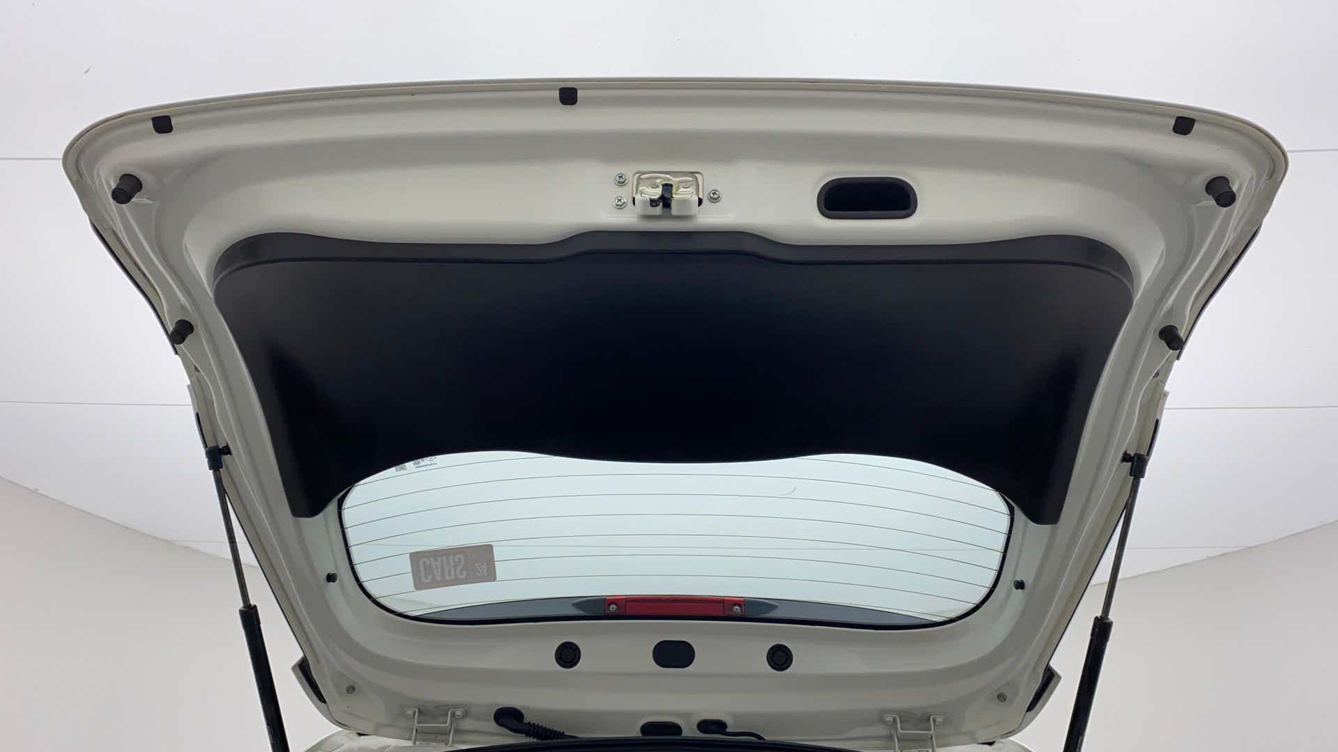 Tailgate inner view of a Maruti Suzuki Grand Vitara