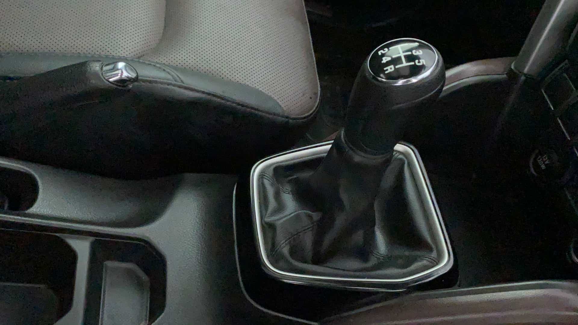Gear lever of a Maruti Suzuki Grand Vitara