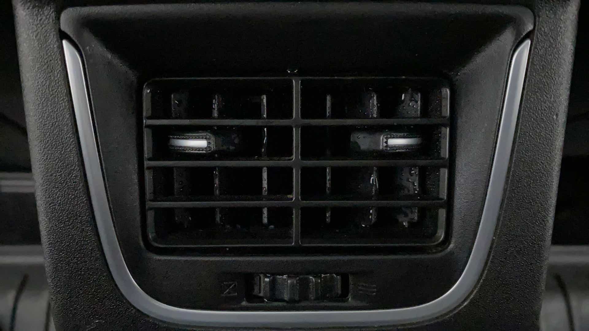 Close-up of air conditioning vent of a Maruti Suzuki Grand Vitara