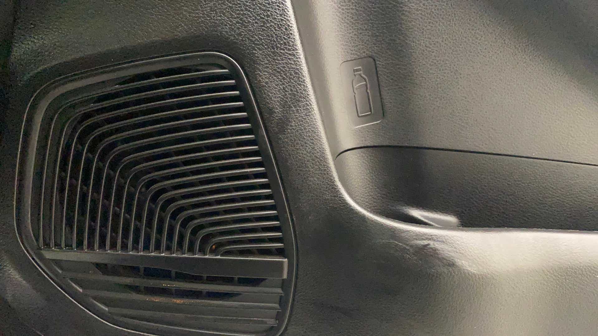 Close-up of the dashboard vent area of a Maruti Suzuki Grand Vitara