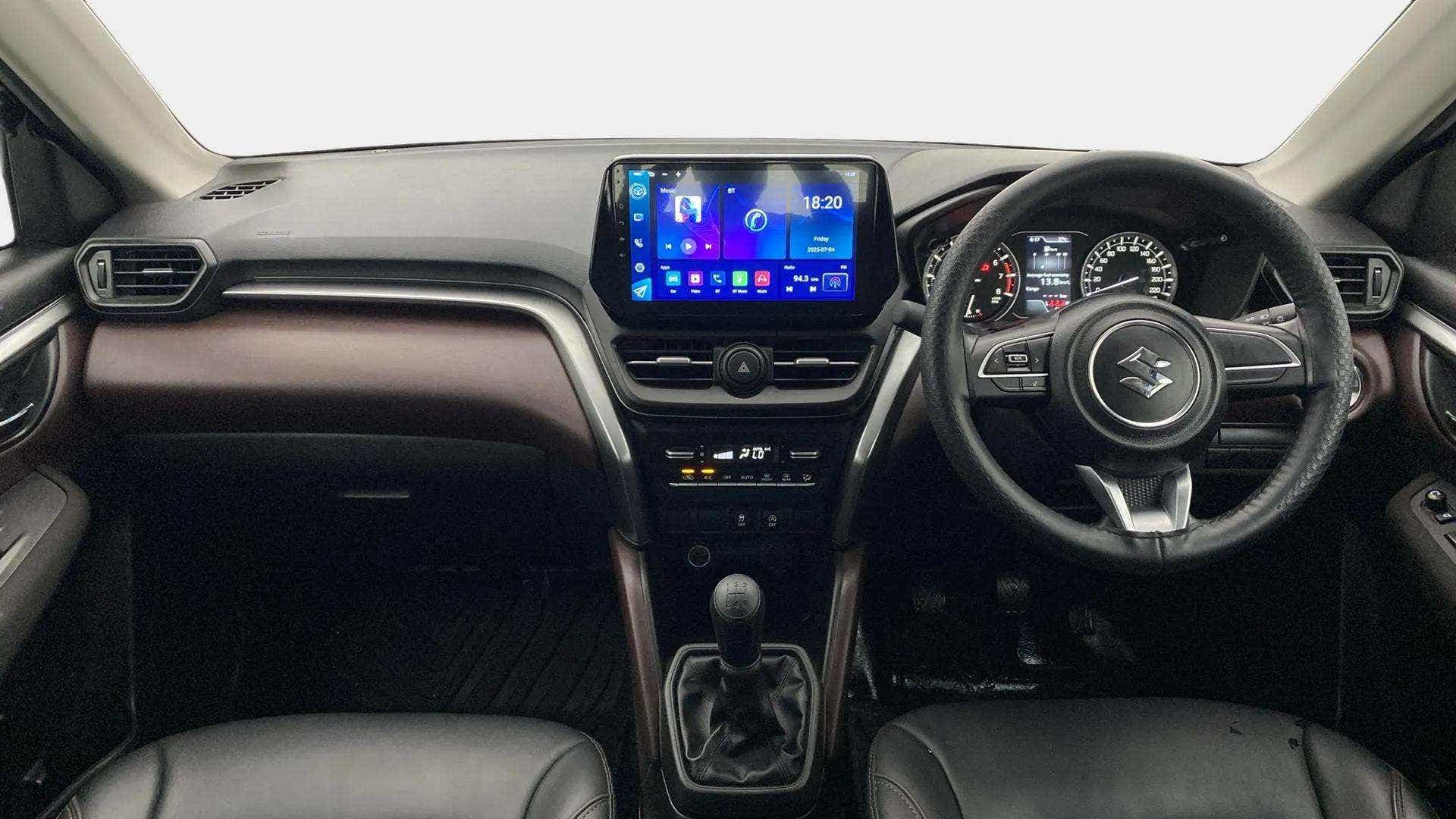 Interior dashboard of a Maruti Suzuki Grand Vitara