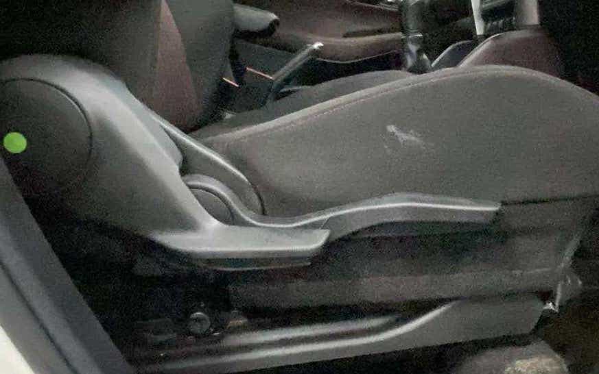 Front seat and center console of a Maruti Suzuki Grand Vitara