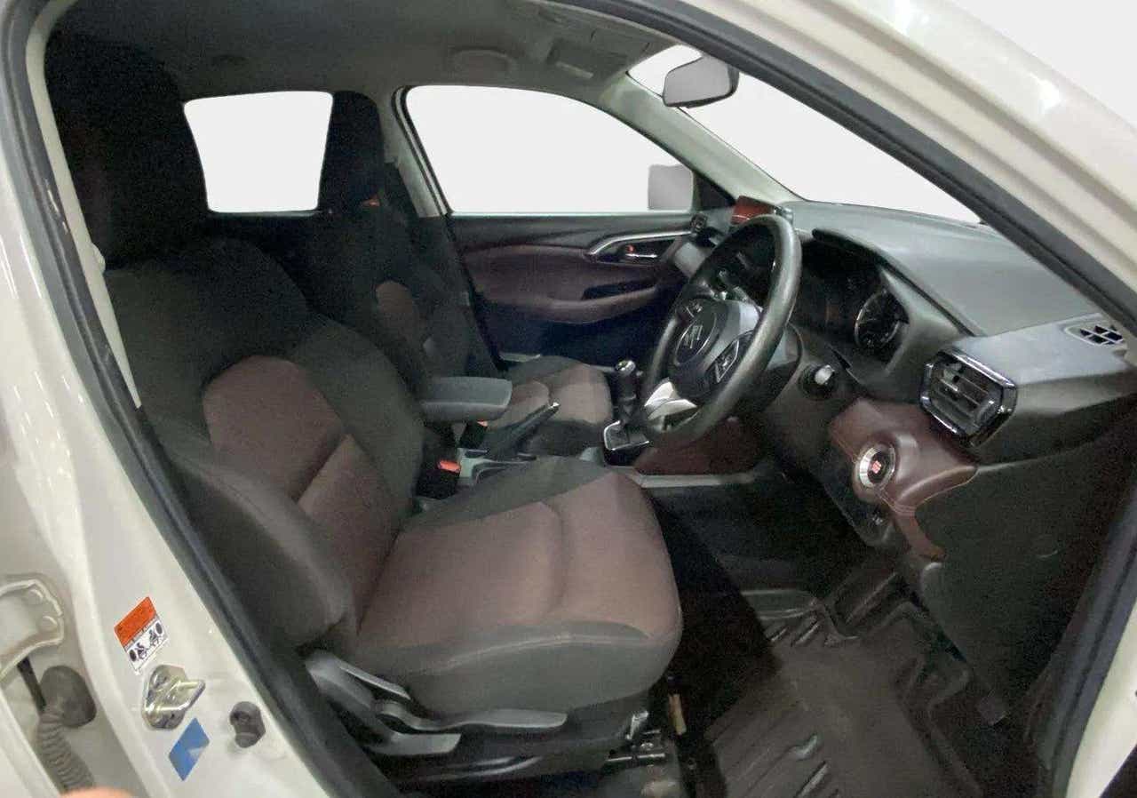 Front interior cabin of a Maruti Suzuki Grand Vitara