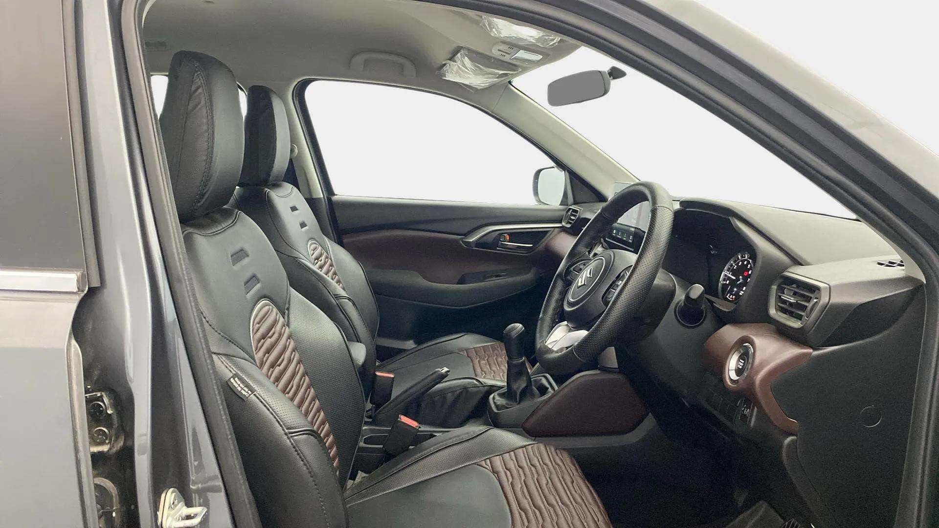 Front interior view of a Maruti Suzuki Grand Vitara