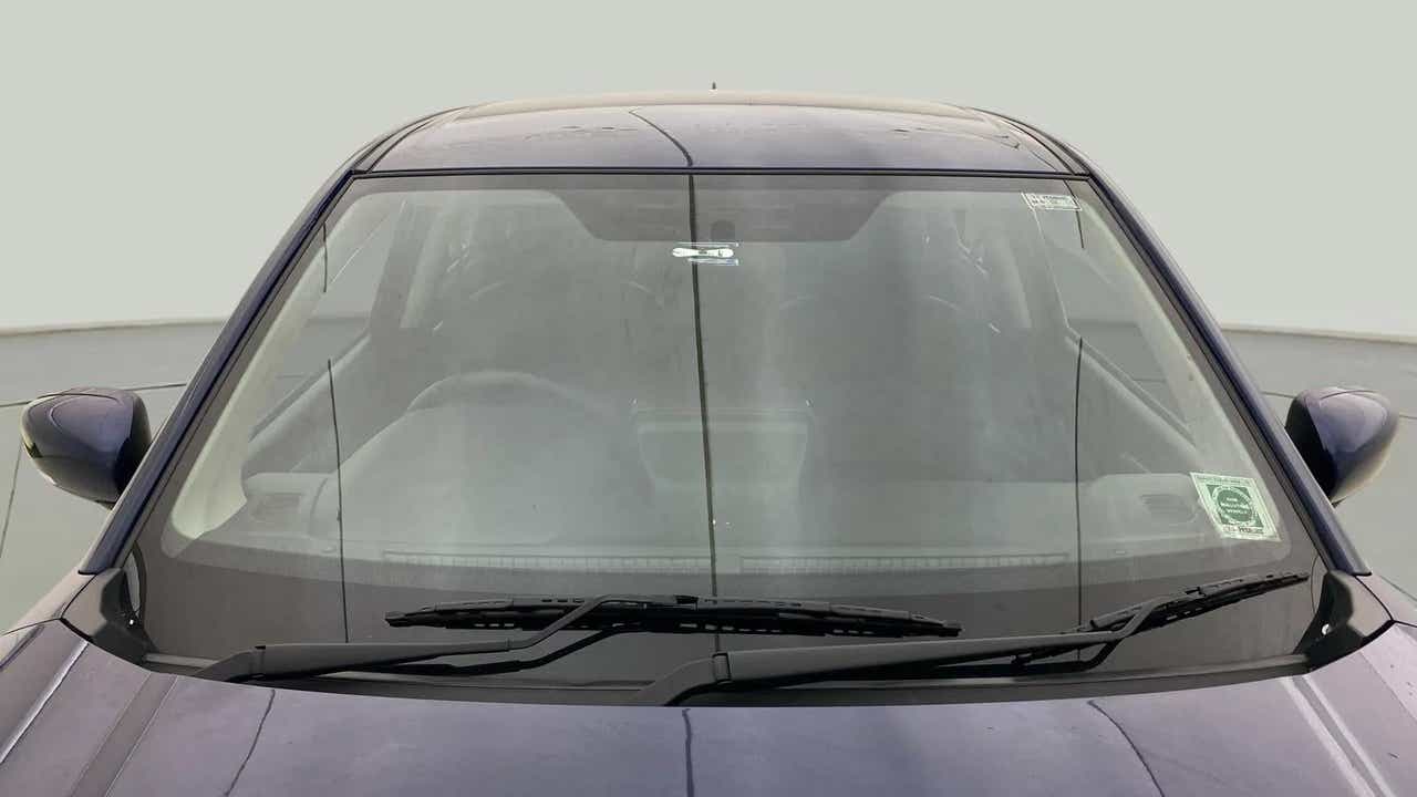 Front windshield view of a Maruti Suzuki Grand Vitara