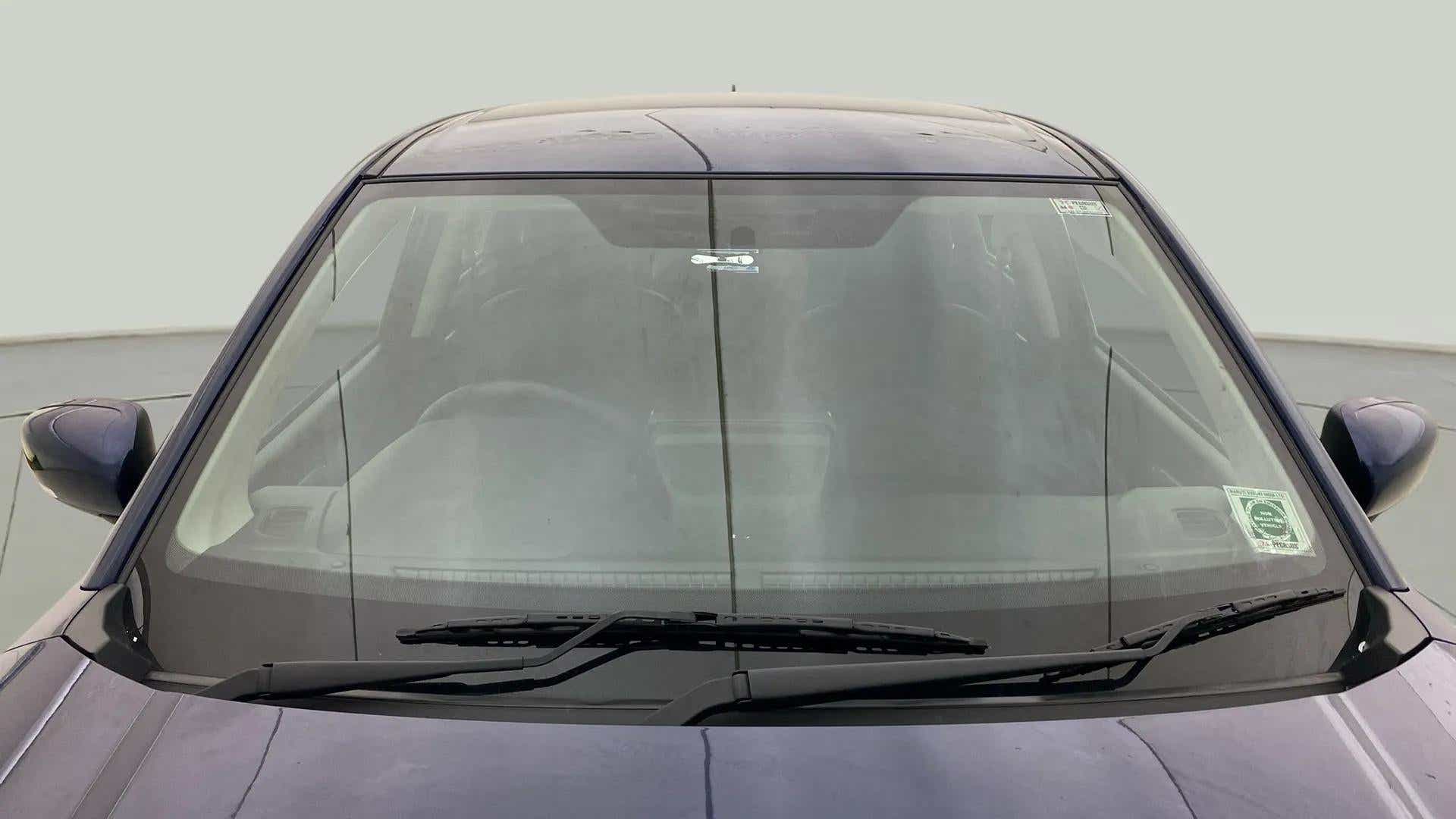 Front windshield view of a Maruti Suzuki Grand Vitara