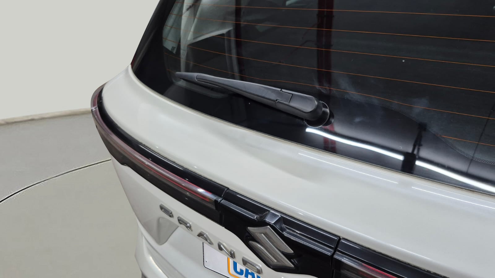 Rear view of a Maruti Suzuki Grand Vitara