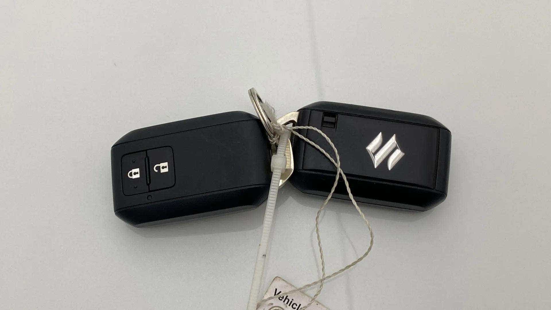 Close-up of a Maruti Suzuki Grand Vitara key fob