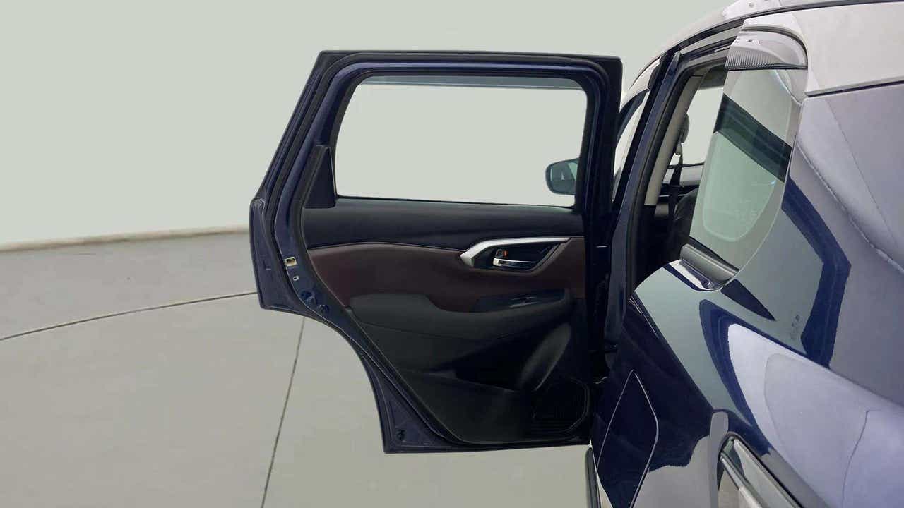 Rear door open view of a Maruti Suzuki Grand Vitara