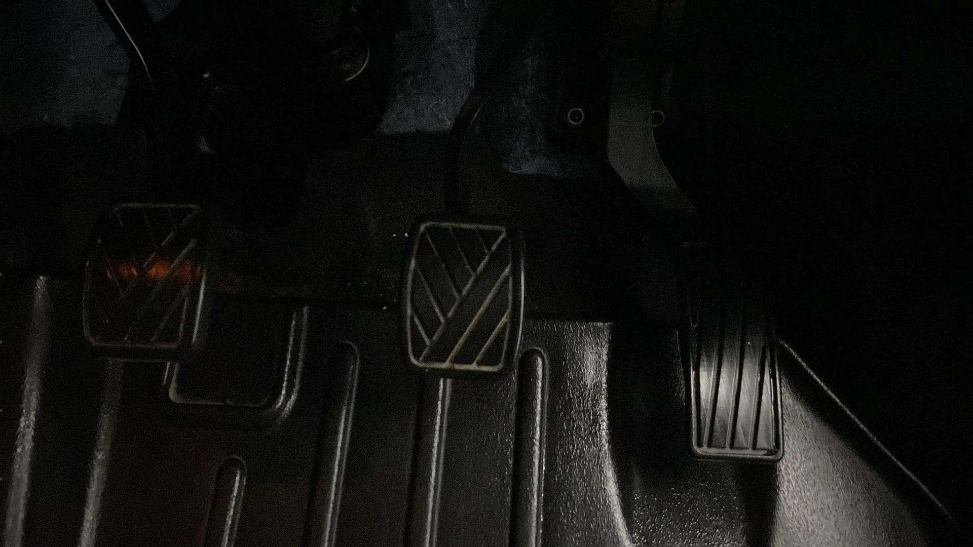 Pedals of a Maruti Suzuki Grand Vitara