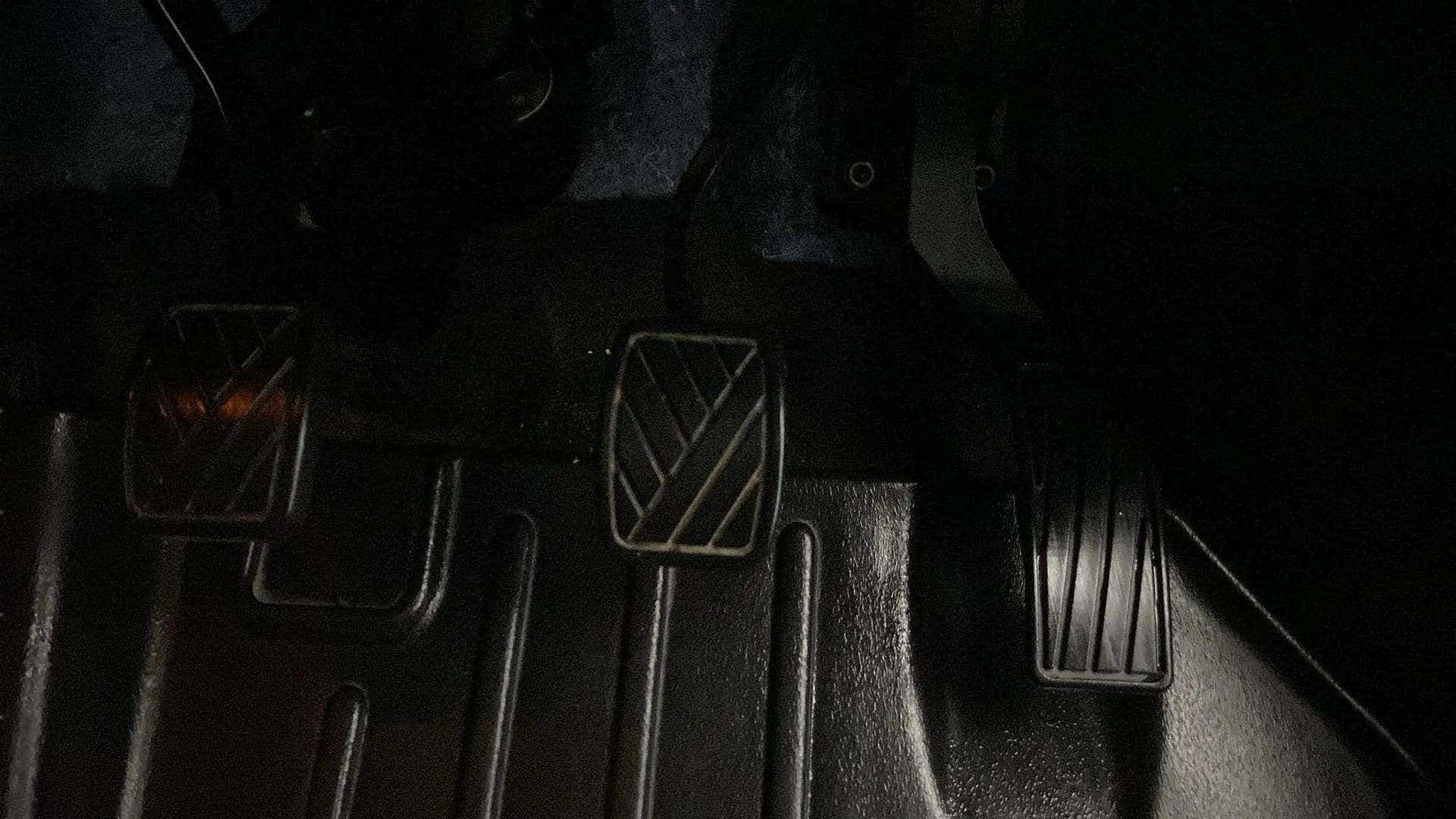 Pedals of a Maruti Suzuki Grand Vitara