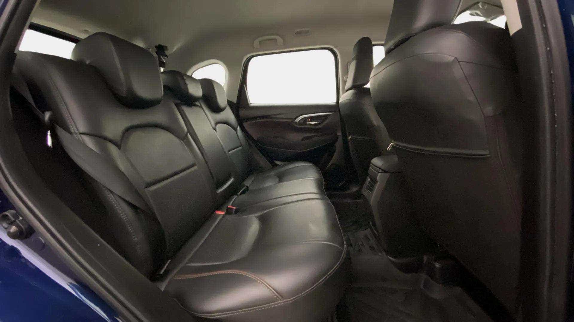 Rear seat interior of a Maruti Suzuki Grand Vitara
