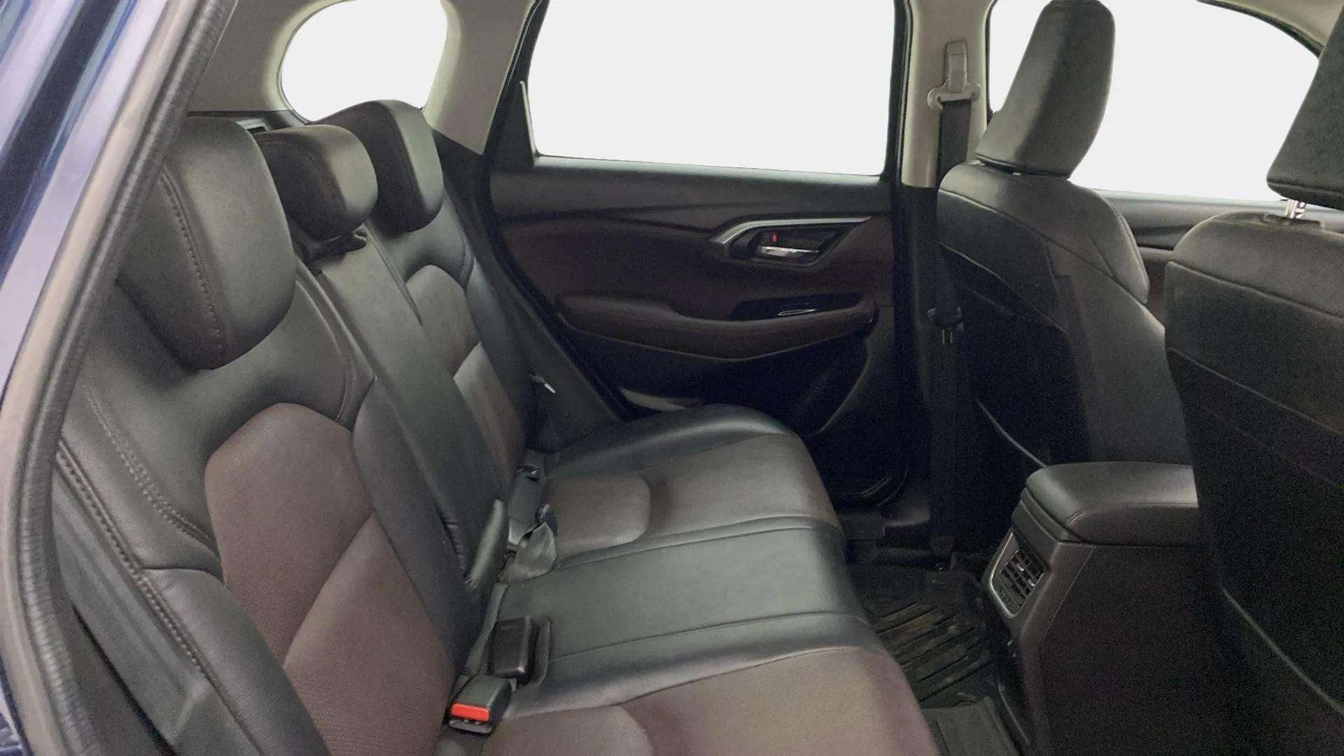 Rear seat view of a Maruti Suzuki Grand Vitara