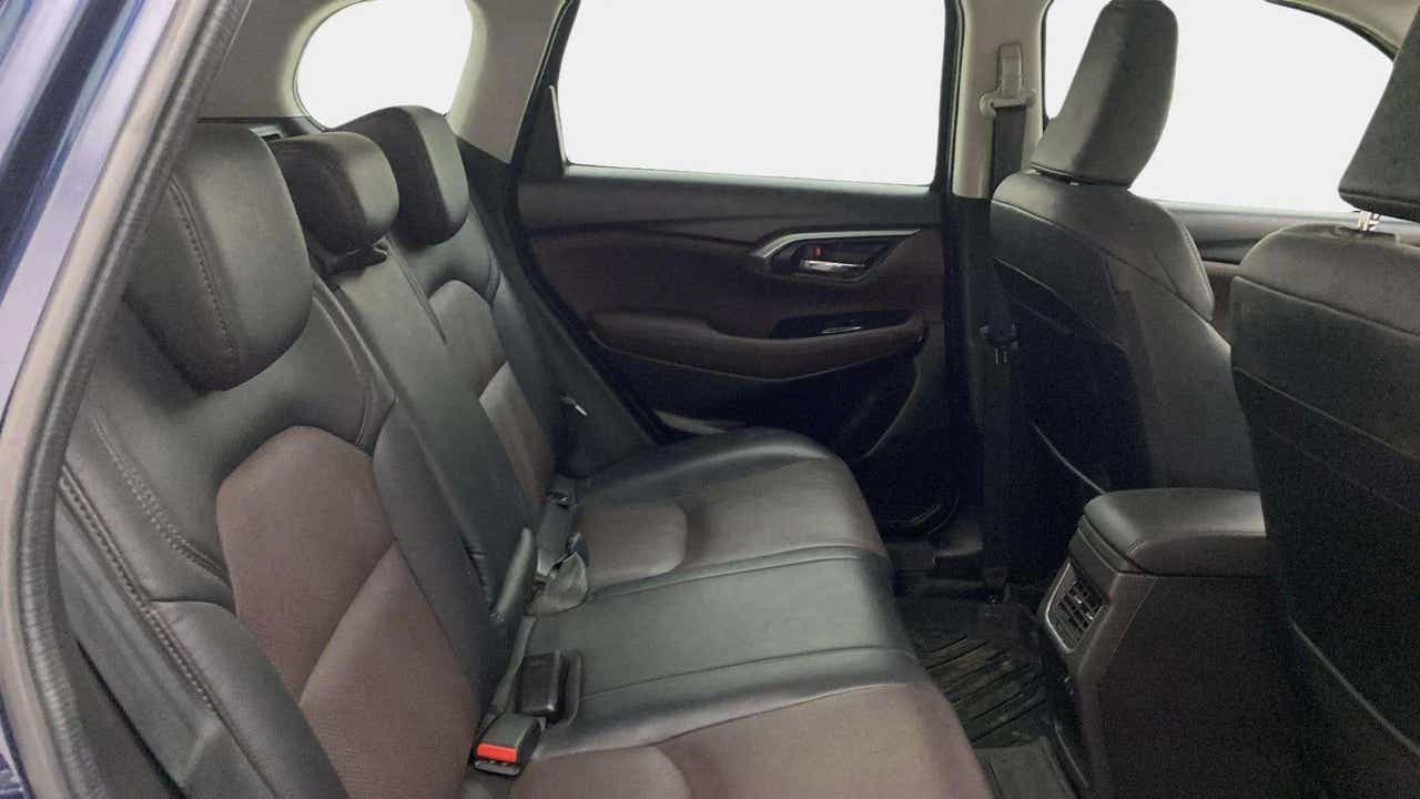 Rear seat view of a Maruti Suzuki Grand Vitara