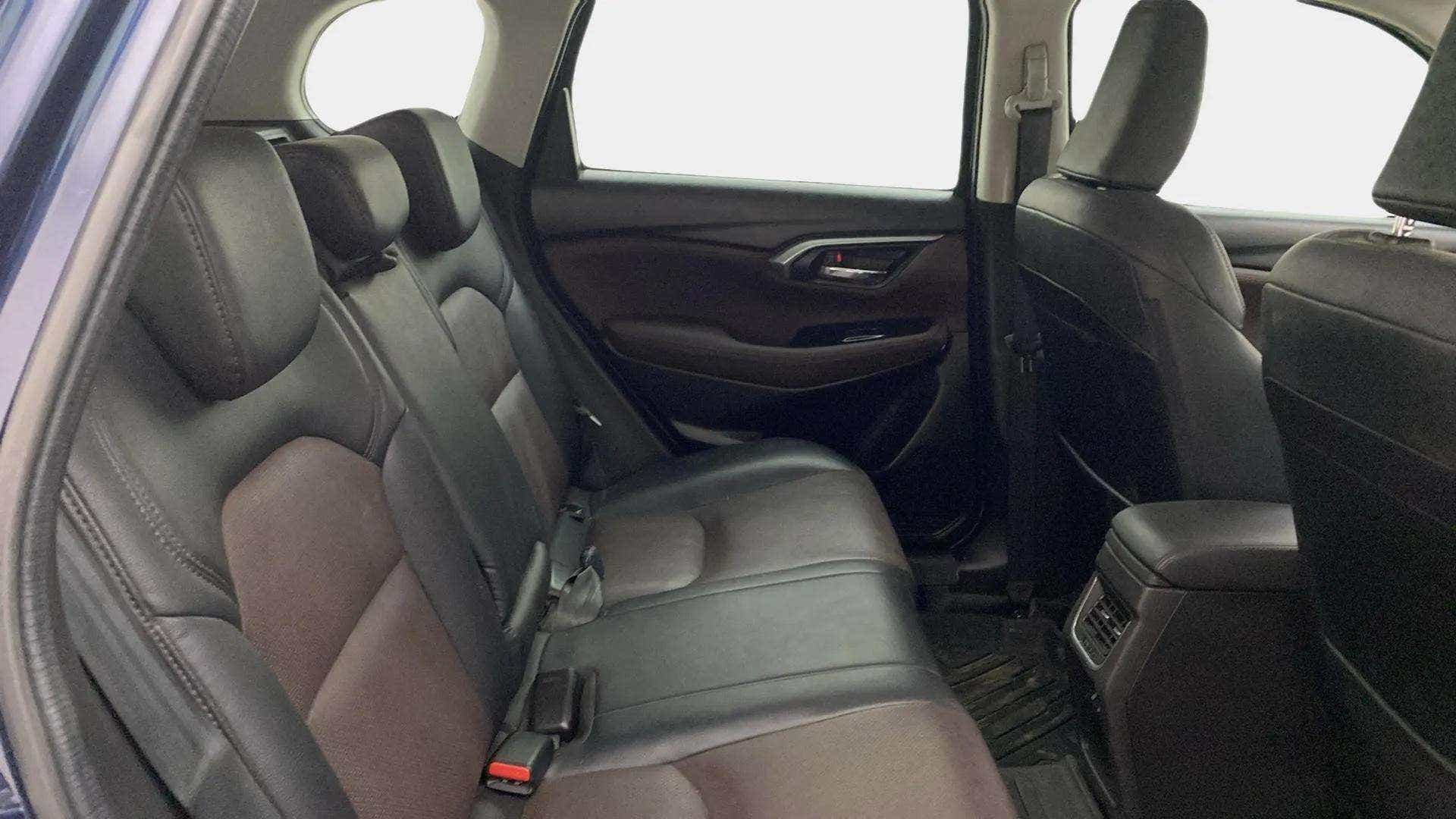 Rear seat view of a Maruti Suzuki Grand Vitara