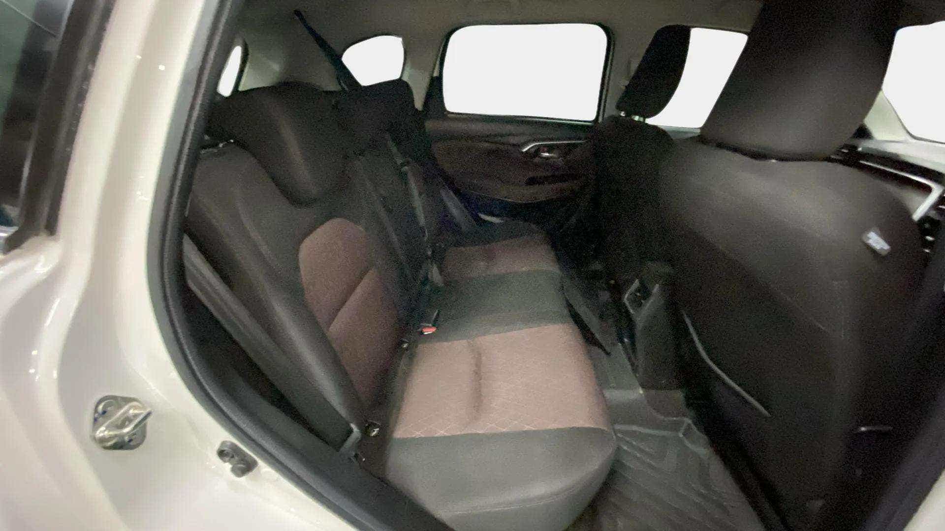 Rear seat view of a Maruti Suzuki Grand Vitara