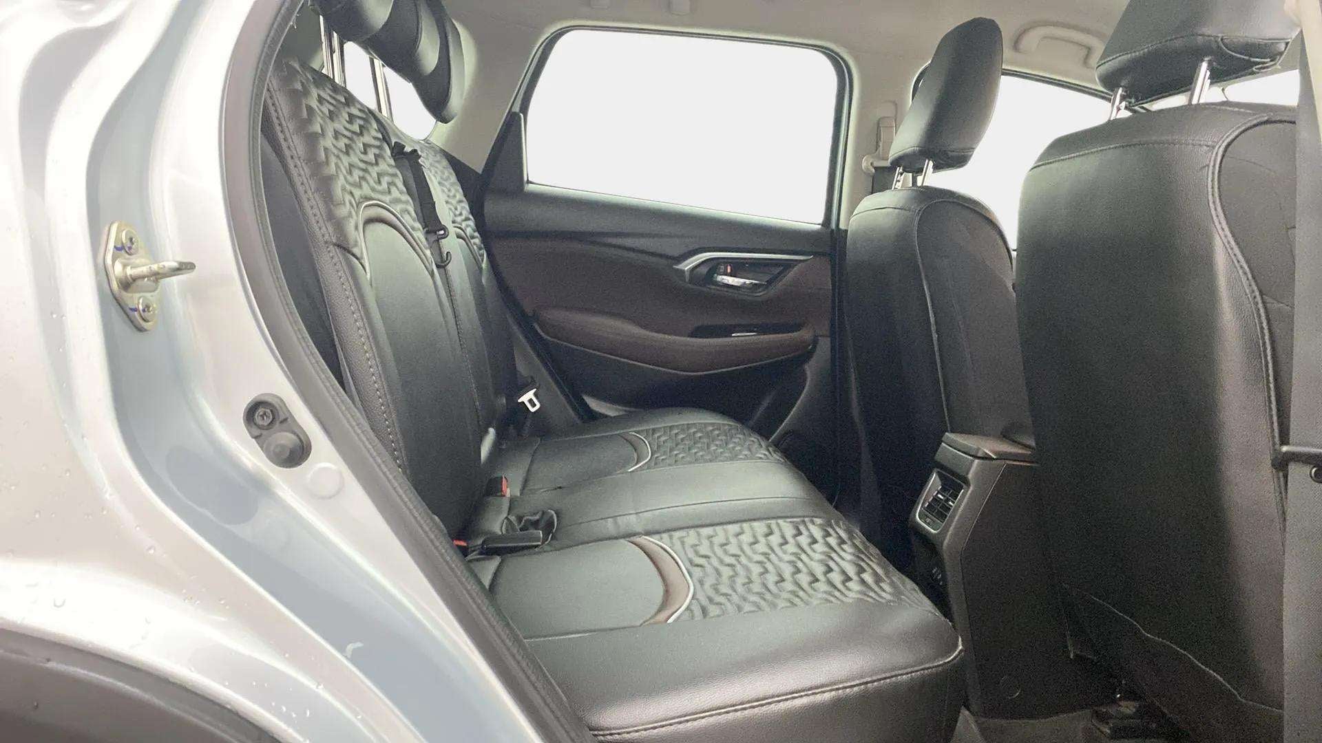 Rear seat view of a Maruti Suzuki Grand Vitara