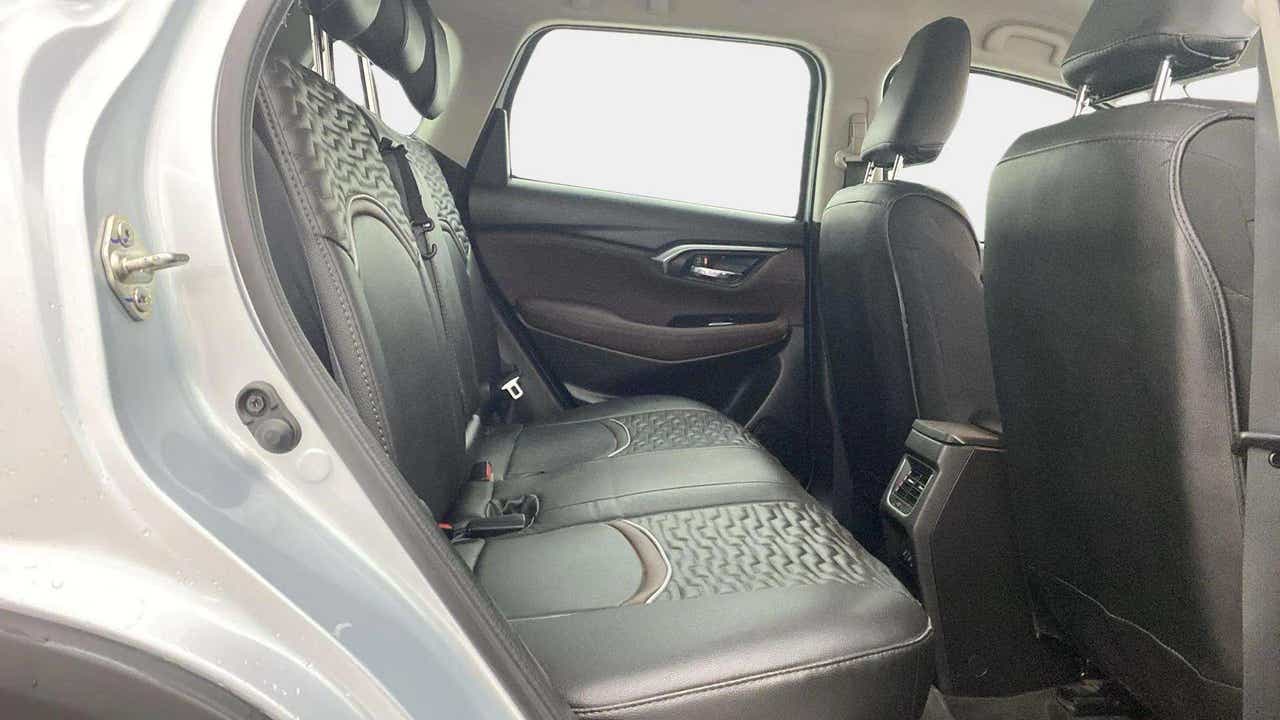 Rear seat view of a Maruti Suzuki Grand Vitara