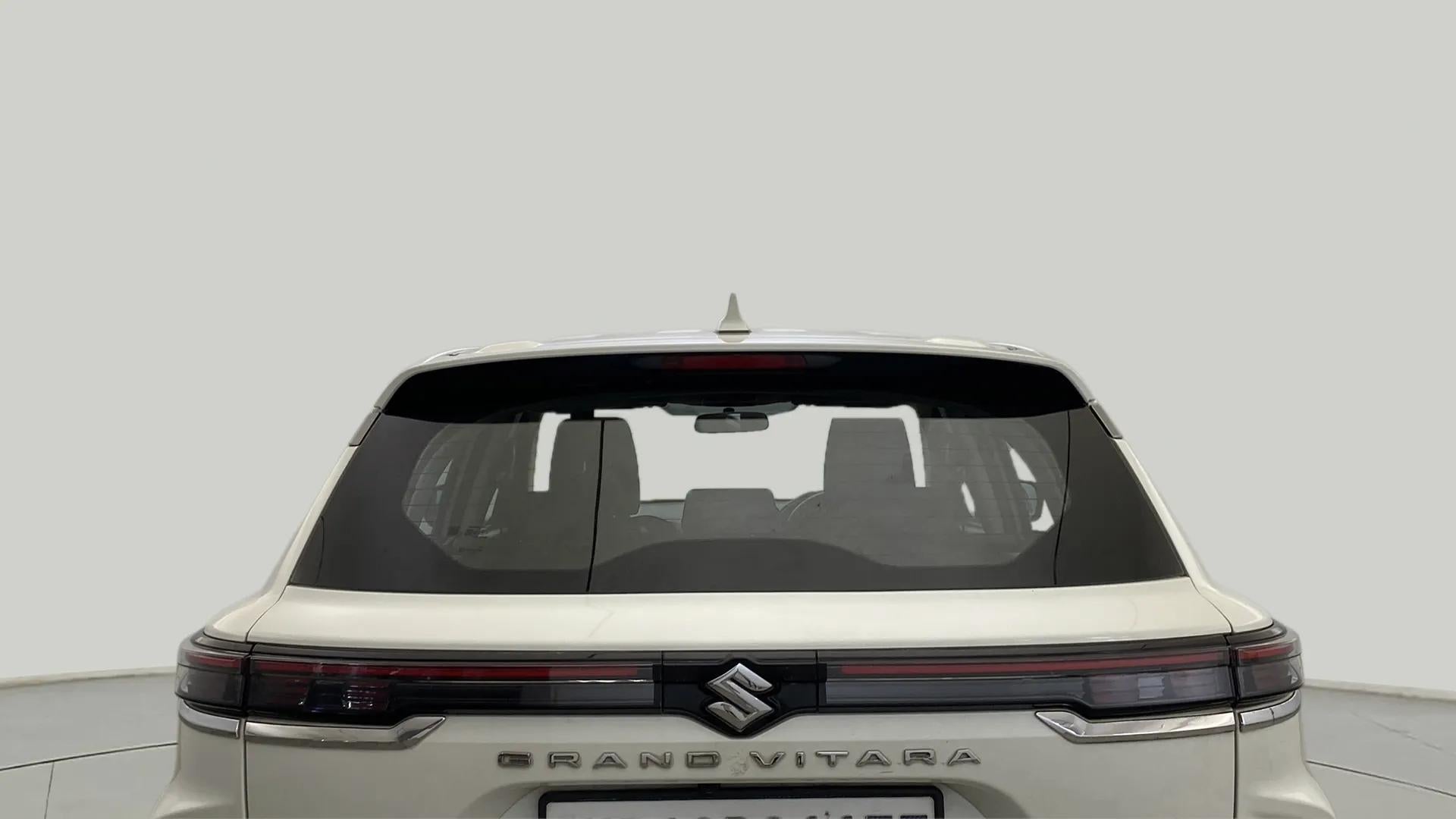 Rear view of a Maruti Suzuki Grand Vitara