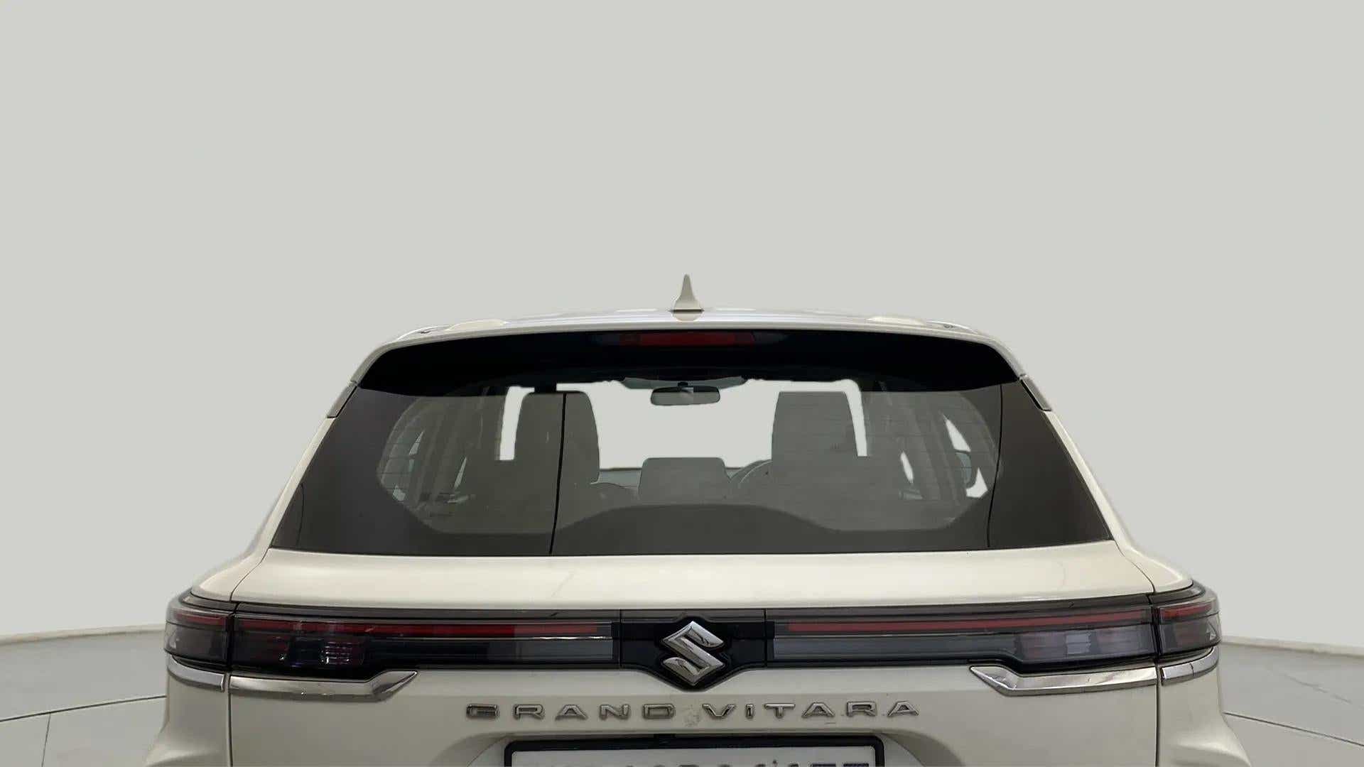 Rear view of a Maruti Suzuki Grand Vitara