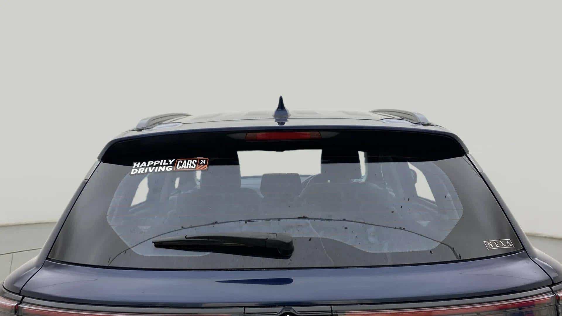 Rear view of a Maruti Suzuki Grand Vitara