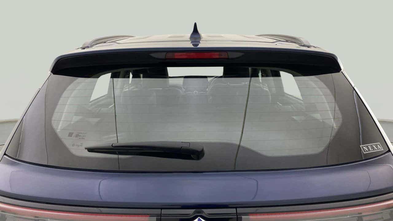 Rear view of a Maruti Suzuki Grand Vitara