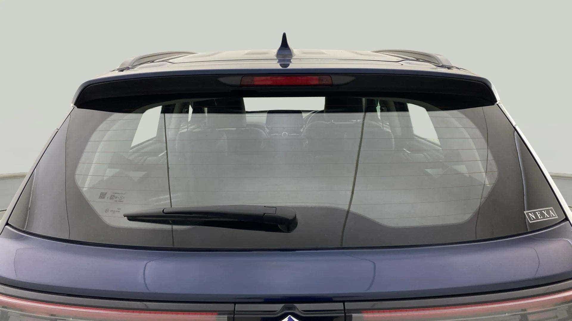 Rear view of a Maruti Suzuki Grand Vitara